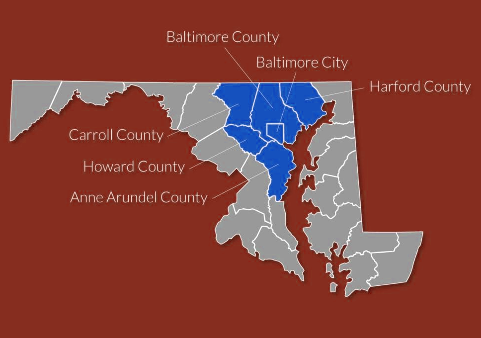 Service Region Map